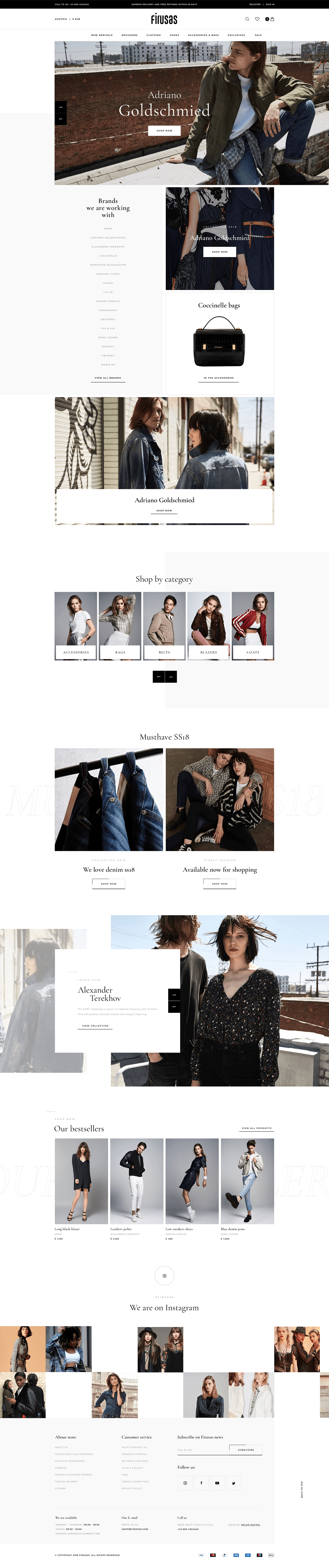 E-commerce website development