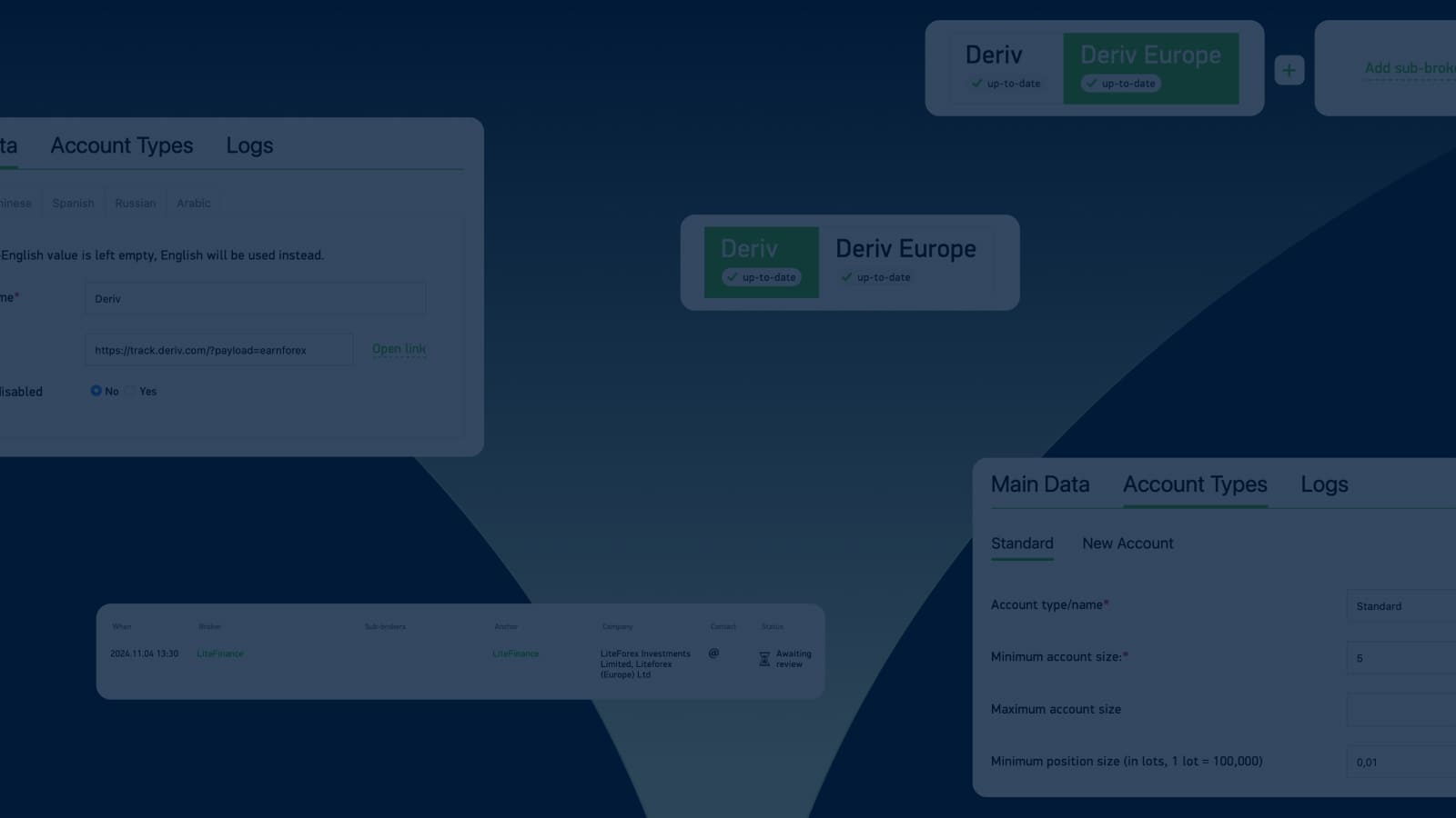 EarnForex Admin Panel
